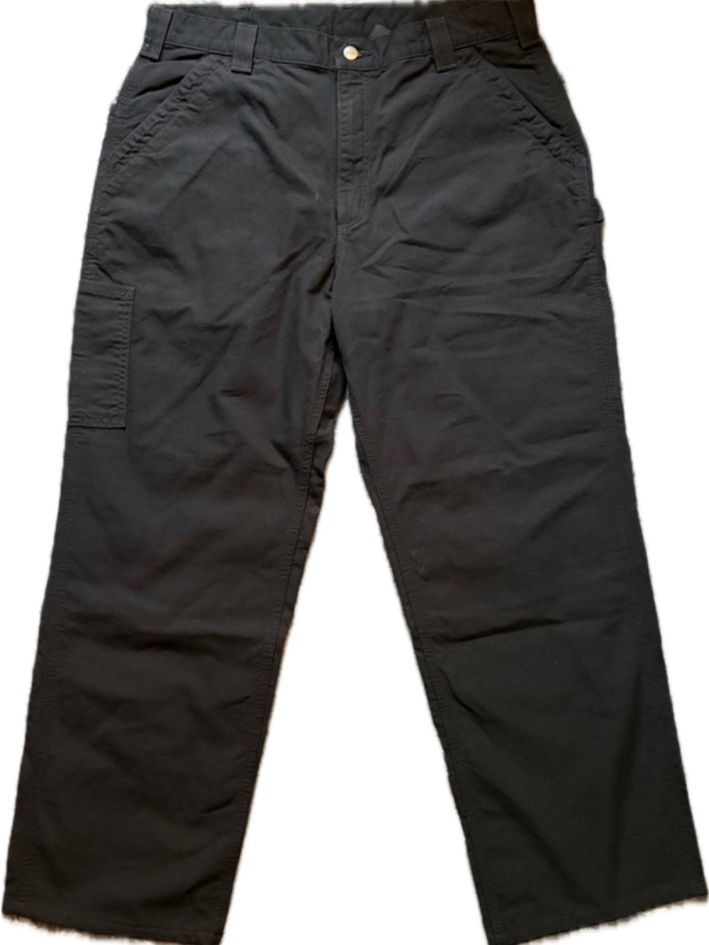 Carhartt Men's Black Cargo Work Pants